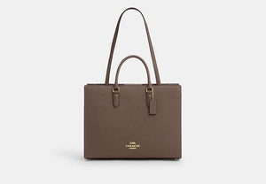 Maggie Tote Bag - Gold/Dark Stone
