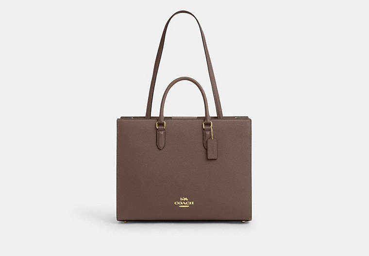 Maggie Tote Bag - Gold/Dark Stone