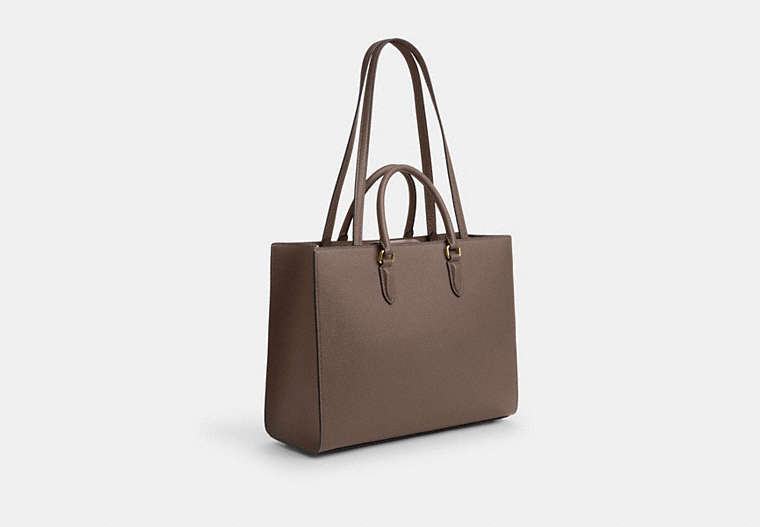 Maggie Tote Bag - Gold/Dark Stone