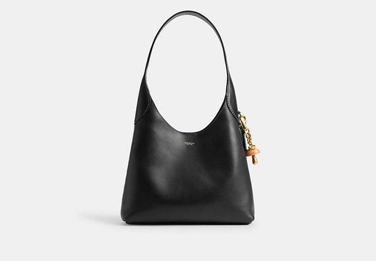 Signature Bag Charm - Brass/Mustard