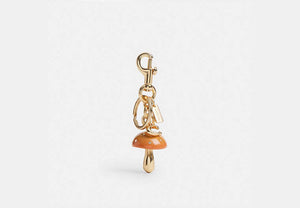 Signature Bag Charm - Gold/Mustard