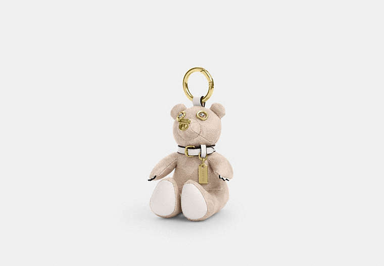Signature Bag Charm - Gold/Sand/Chalk