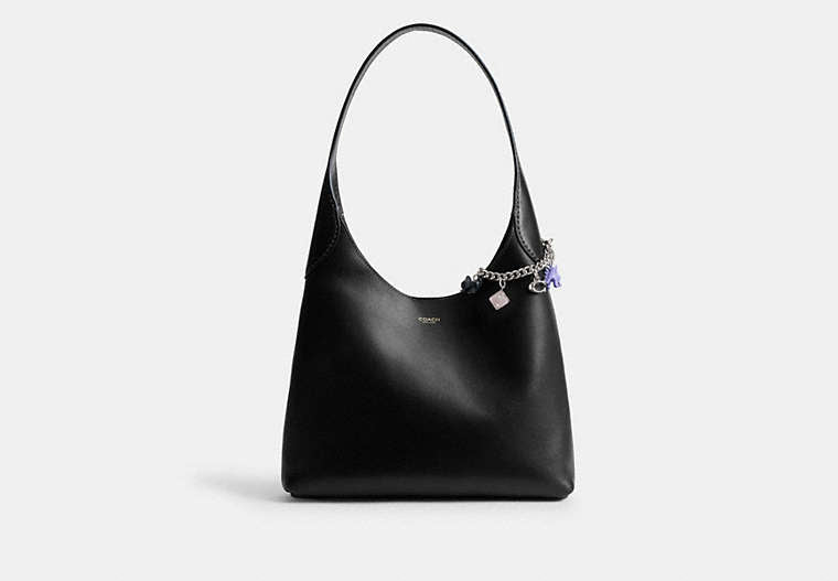 Motif Chain Bag Charm - Silver/Multi