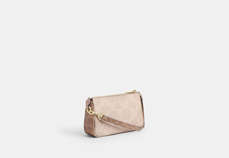 Nolita 19 In Blocked Signature Canvas - Gold/Sand/Tan