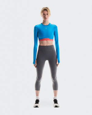 Train Long Sleeve Crop - Womens