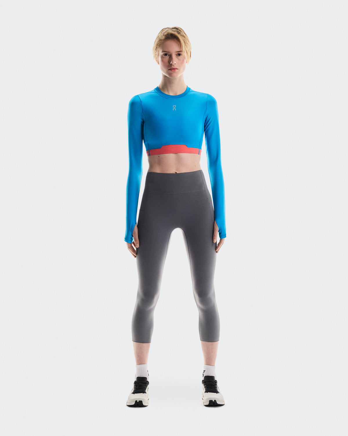Train Long Sleeve Crop - Womens