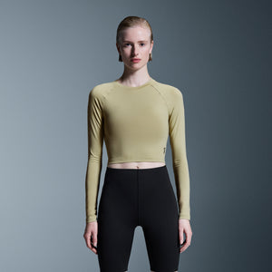 Studio Long-T Crop - Womens