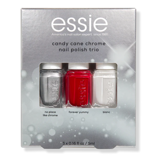 Essie Holiday 3 Piece Mini Nail Polish Gift Set
