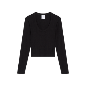 All-Day Ribbed Long-T - Womens