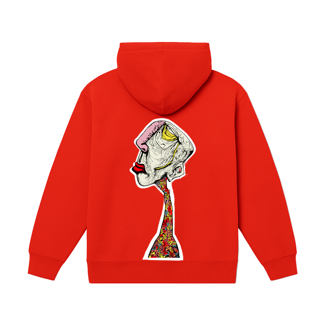 ENIGMA GAZE HOODIE (RED)