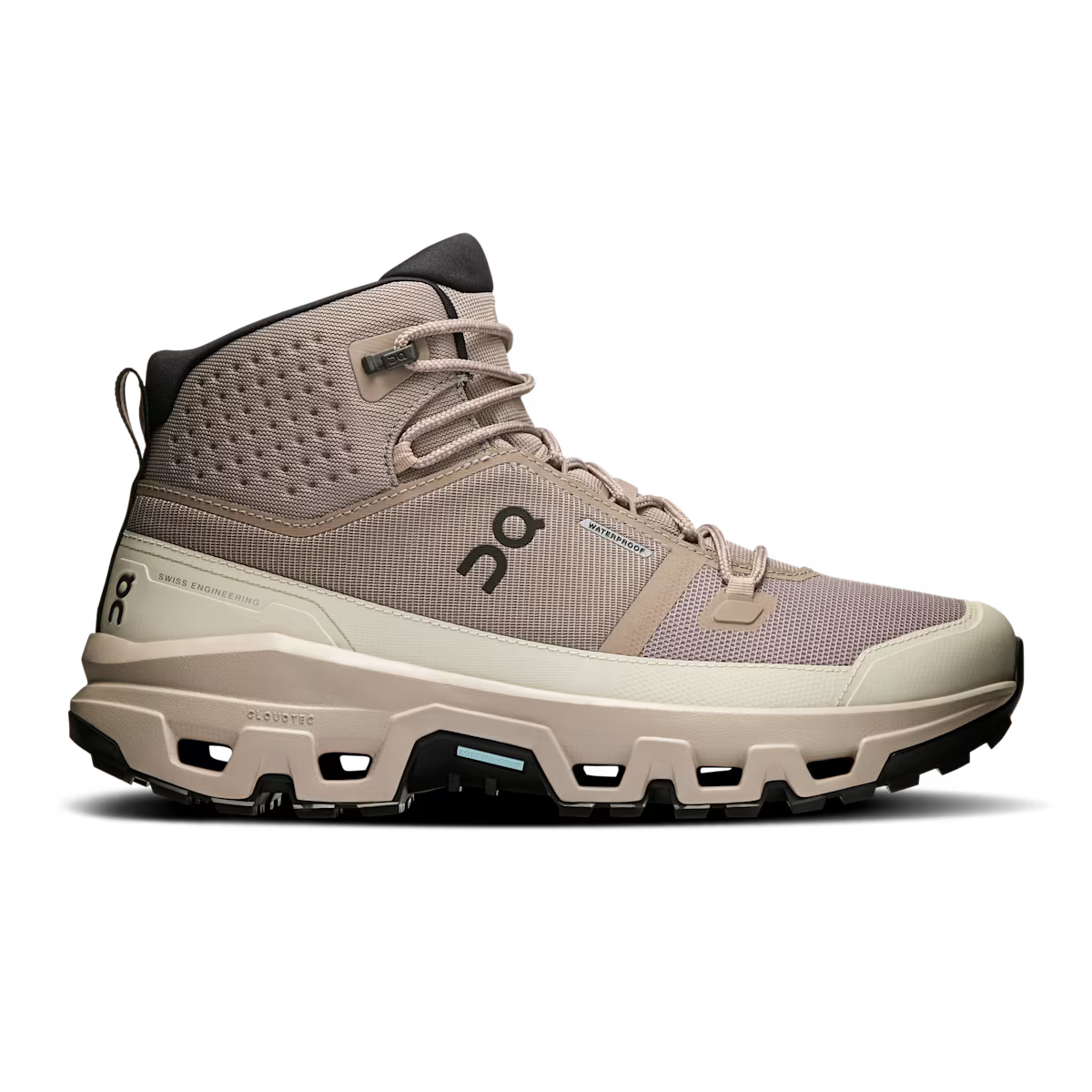 On Running Cloudrock Mid Waterproof Cinder | Desert