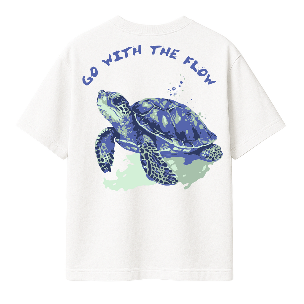 Go with the flow puff t-shirt