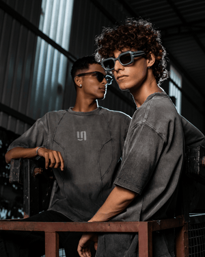 GREY THREADBARE TEE - SULLITT