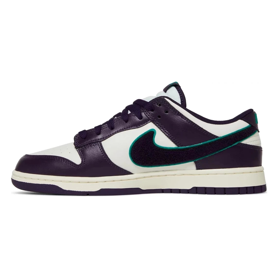Nike Dunk Low Chenille Swoosh Grand Purple