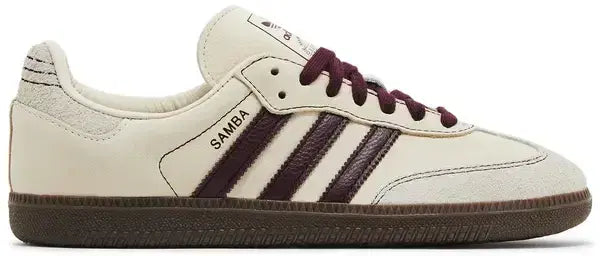 ADIDAS SAMBA OG WONDER WHITE MAROON