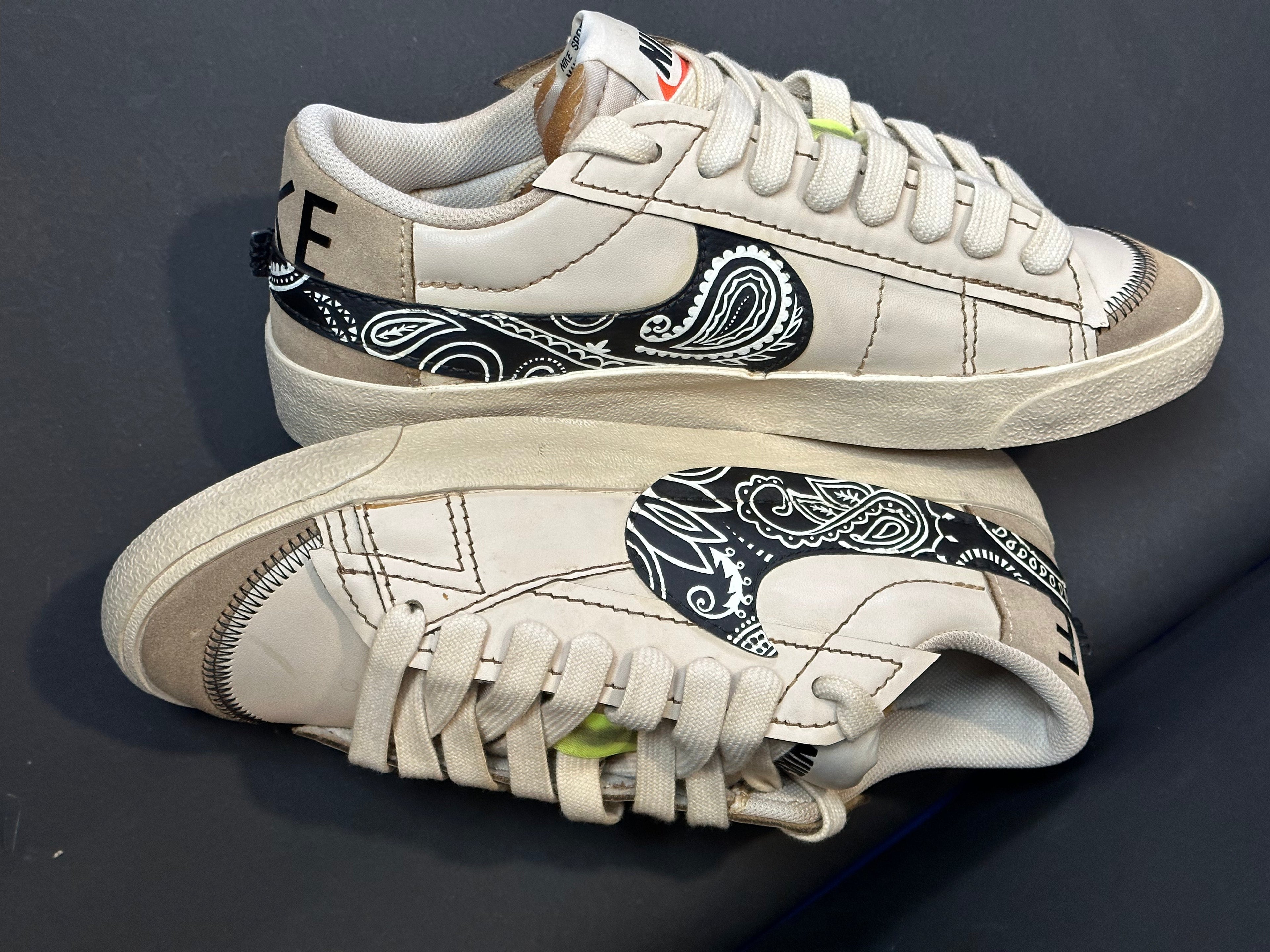 Coffee Bandana Blazer low