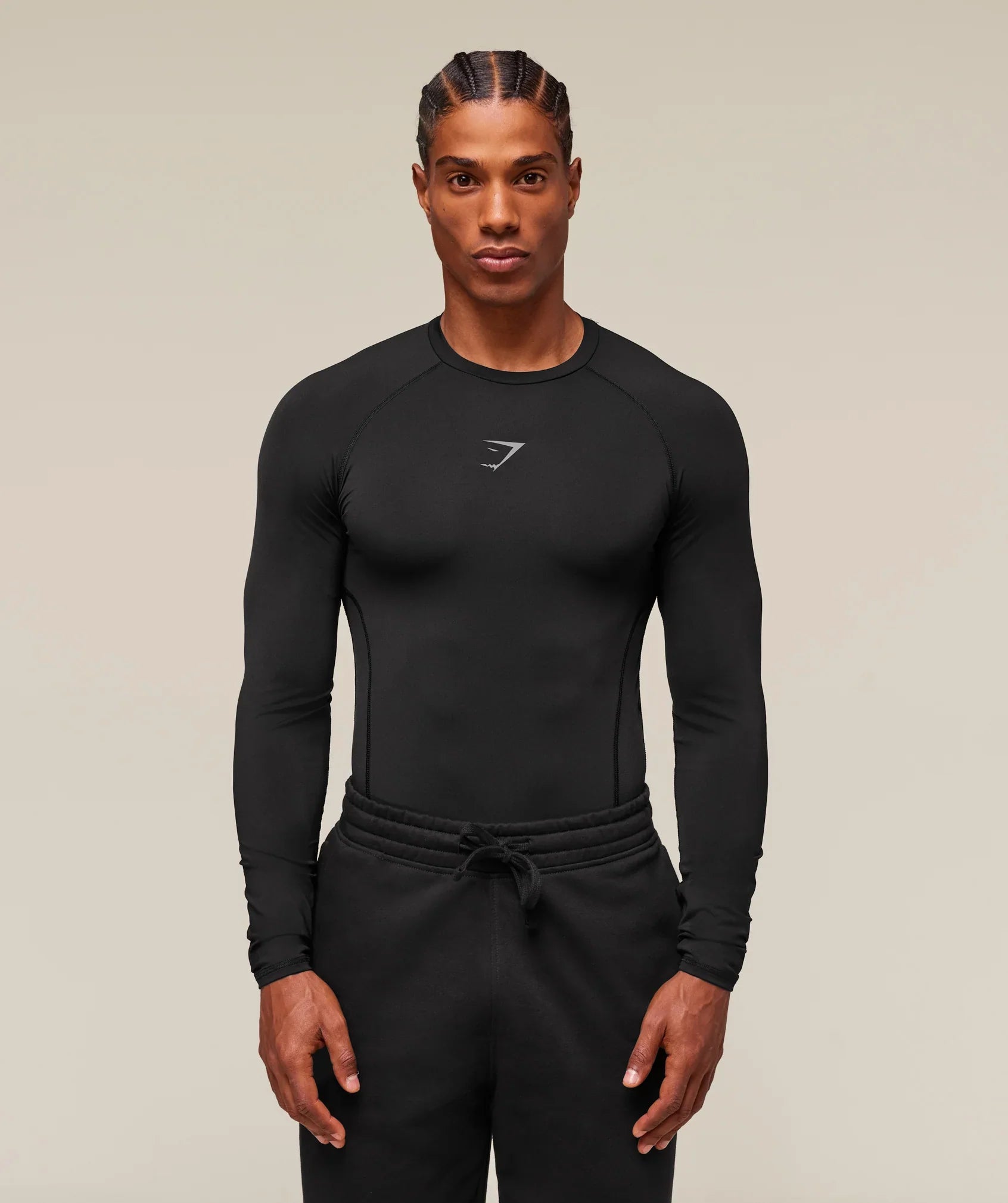 Gymshark Element Baselayer Long Sleeve T-Shirt - Black
