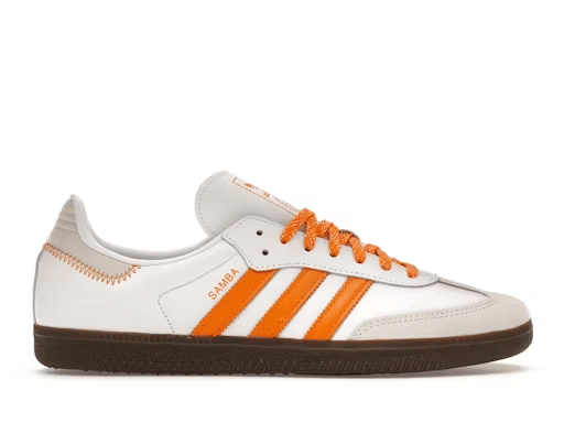 Adidas Samba OG Cloud White Orange (Women's)