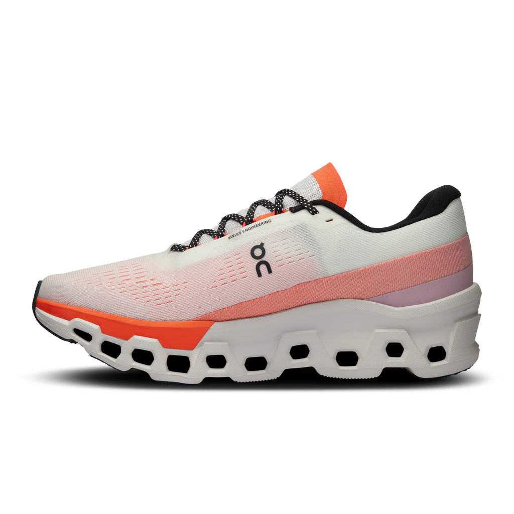 On Running Cloudmonster Undyed White Flame