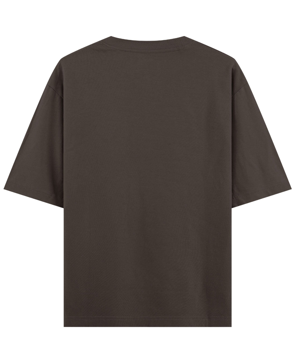 Coffee Oversized T-Shirt Back Design
