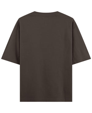 Coffee Oversized T-Shirt Back Design