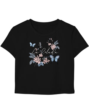 Black Baby Tee Front Design