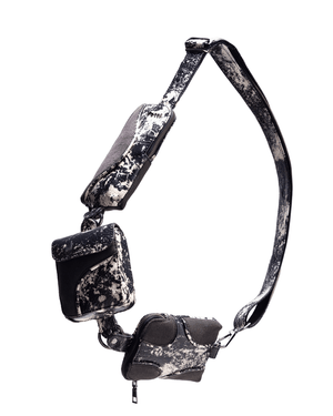 Muddled Cargo Crossbody Belt - Rusted Grain - Fetti