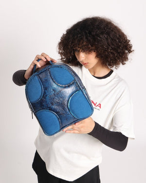 Muddled Knapsack - Cracked Indigo - Fetti