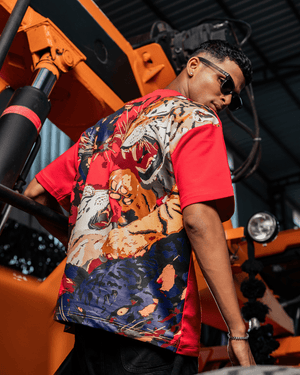 RIVAL ROAR TIGER RED TEE - SULLITT