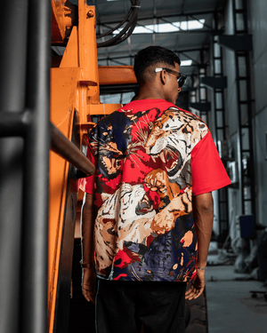 RIVAL ROAR TIGER RED TEE - SULLITT