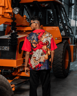 RIVAL ROAR TIGER RED TEE - SULLITT