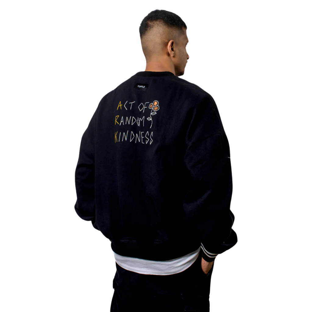 Empathy Embroidered Sweatshirt
