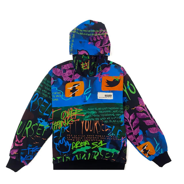 Grafiti Black Hoodie