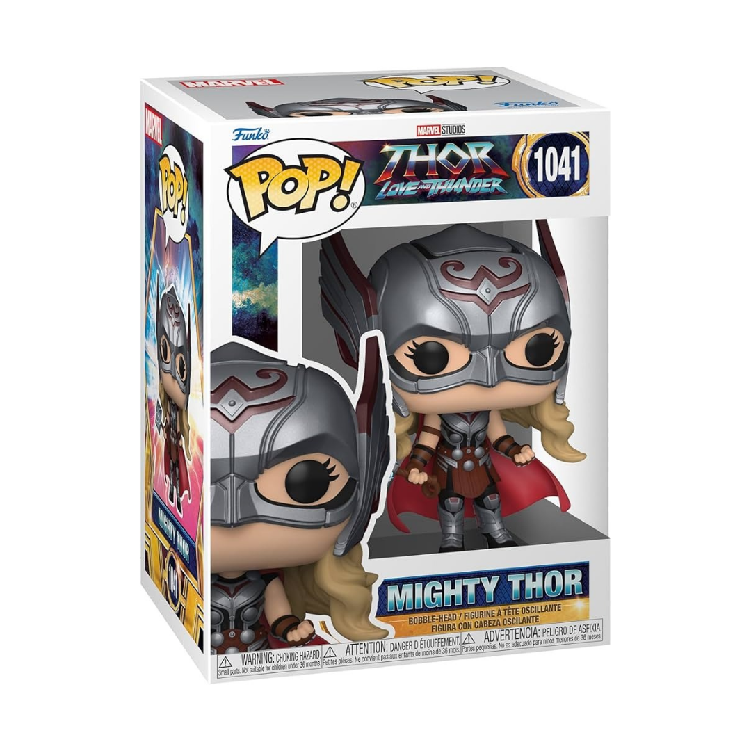 Funko Pop Vision Thor Love Thunder Mighty Thor ( 1041 )