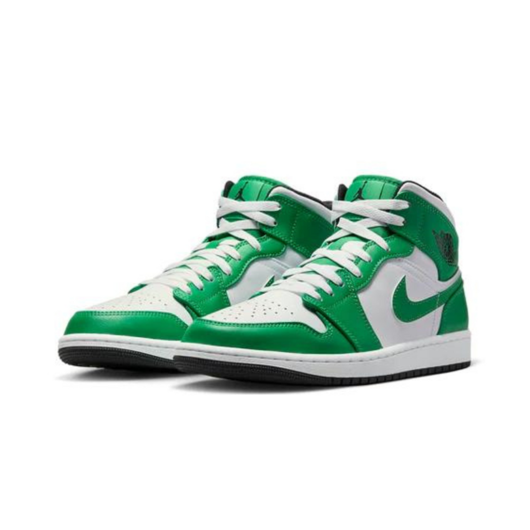 Air Jordan 1 Mid Lucky Green