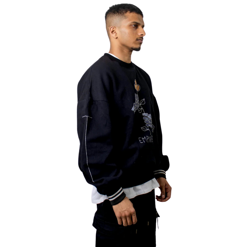 Empathy Embroidered Sweatshirt