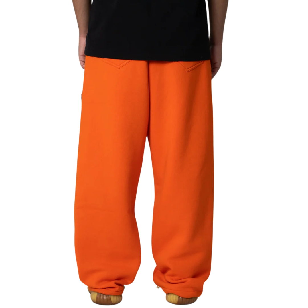 Orange Chainsaw Joggers