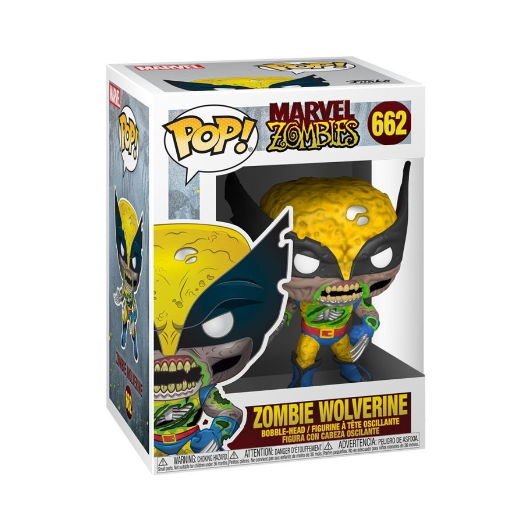 Funko Pop Vision Marvel Zombie Wolverline ( 662 )