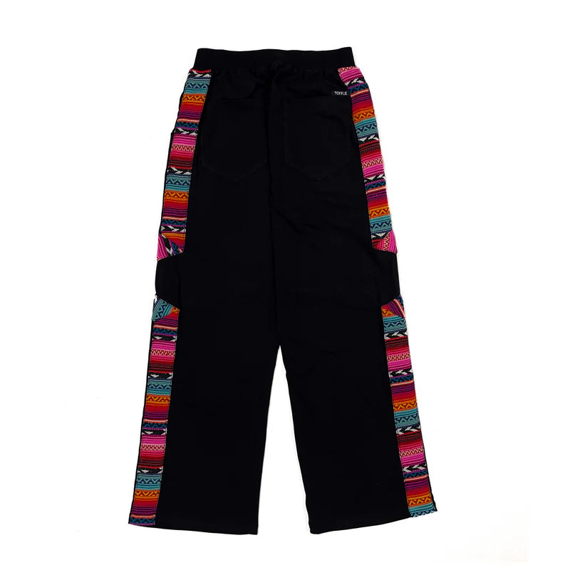 Black Stripe Joggers