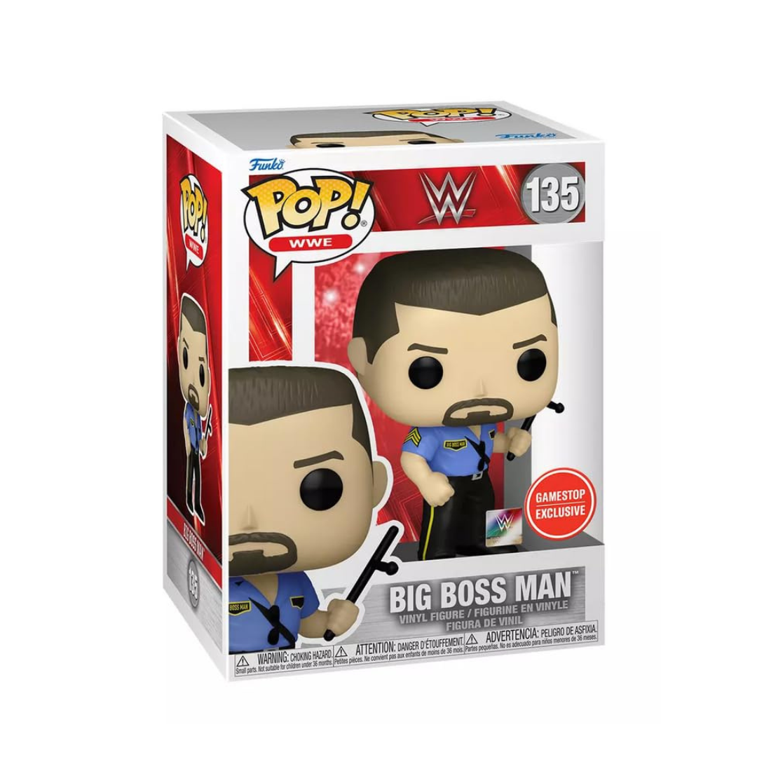 Funko Pop Vision WWE Big Boss Man ( 135 )