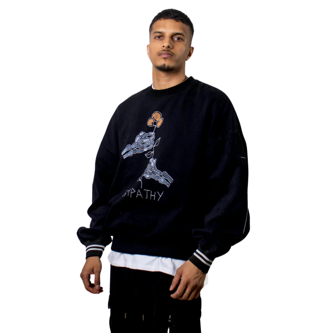 Empathy Embroidered Sweatshirt