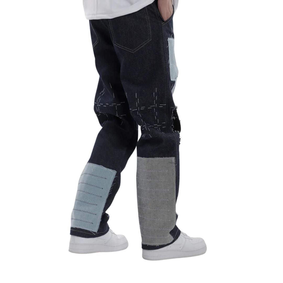 Sashiko Boro Jeans