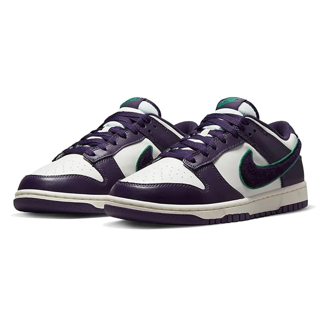 Nike Dunk Low Chenille Swoosh Grand Purple