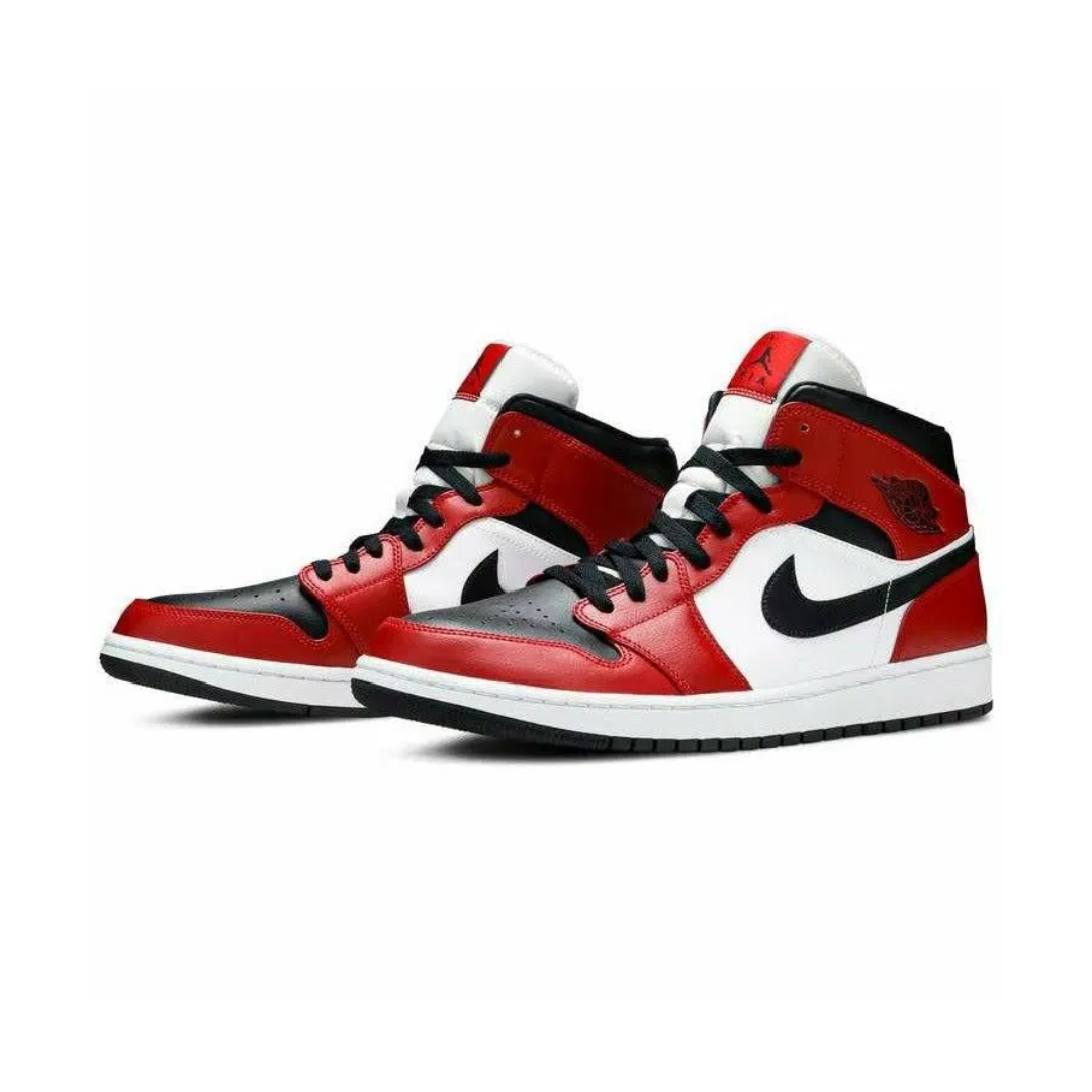 Air Jordan 1 Mid Chicago Toe