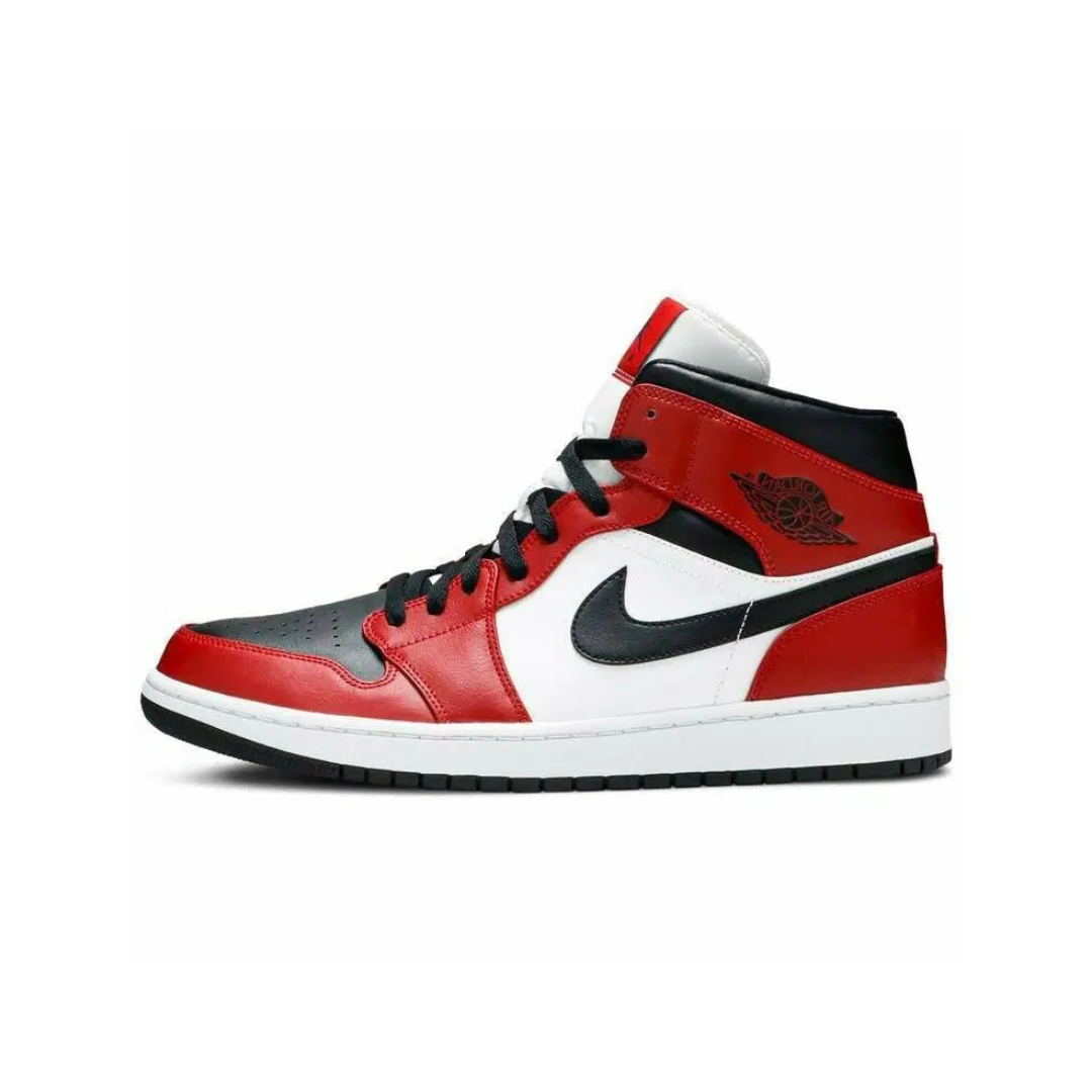 Air Jordan 1 Mid Chicago Toe