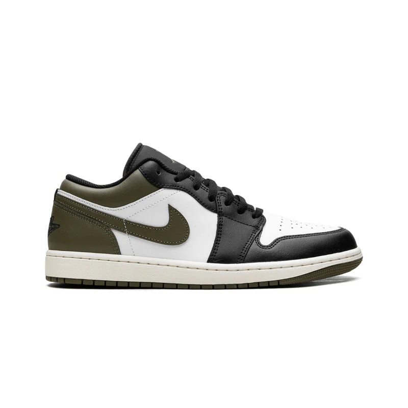 Jordan 1 Low Black Toe Medium Olive