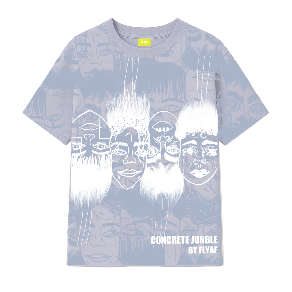 STATIC JUNGLE TEE BLUE