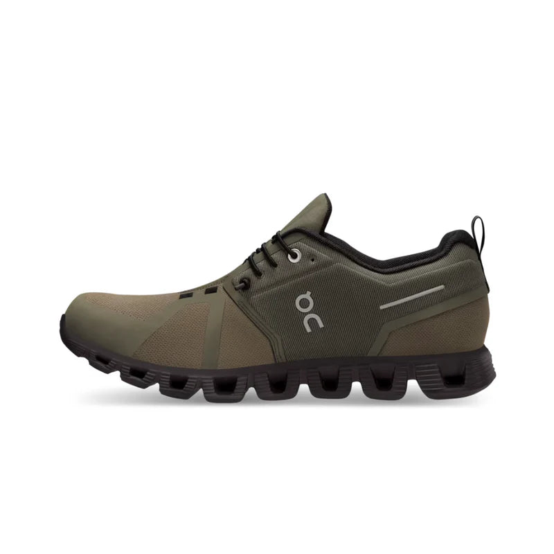 On Running Cloud 5 Waterproof Olive Black