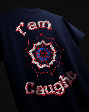 WEBBED UP NAVY BLUE TEE - SULLITT