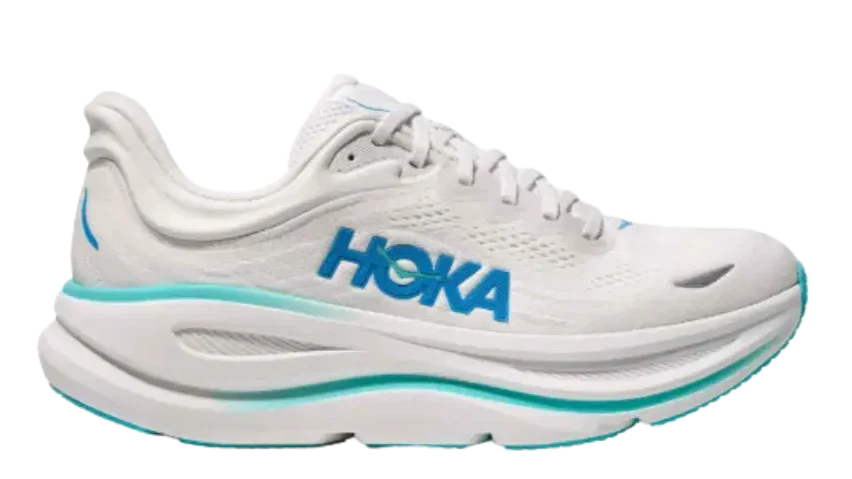 Hoka Bondi 9 White/Hoka Blue